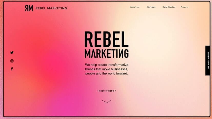 11 Website Design Trends for 2024 (dribble) - ColorWhistle