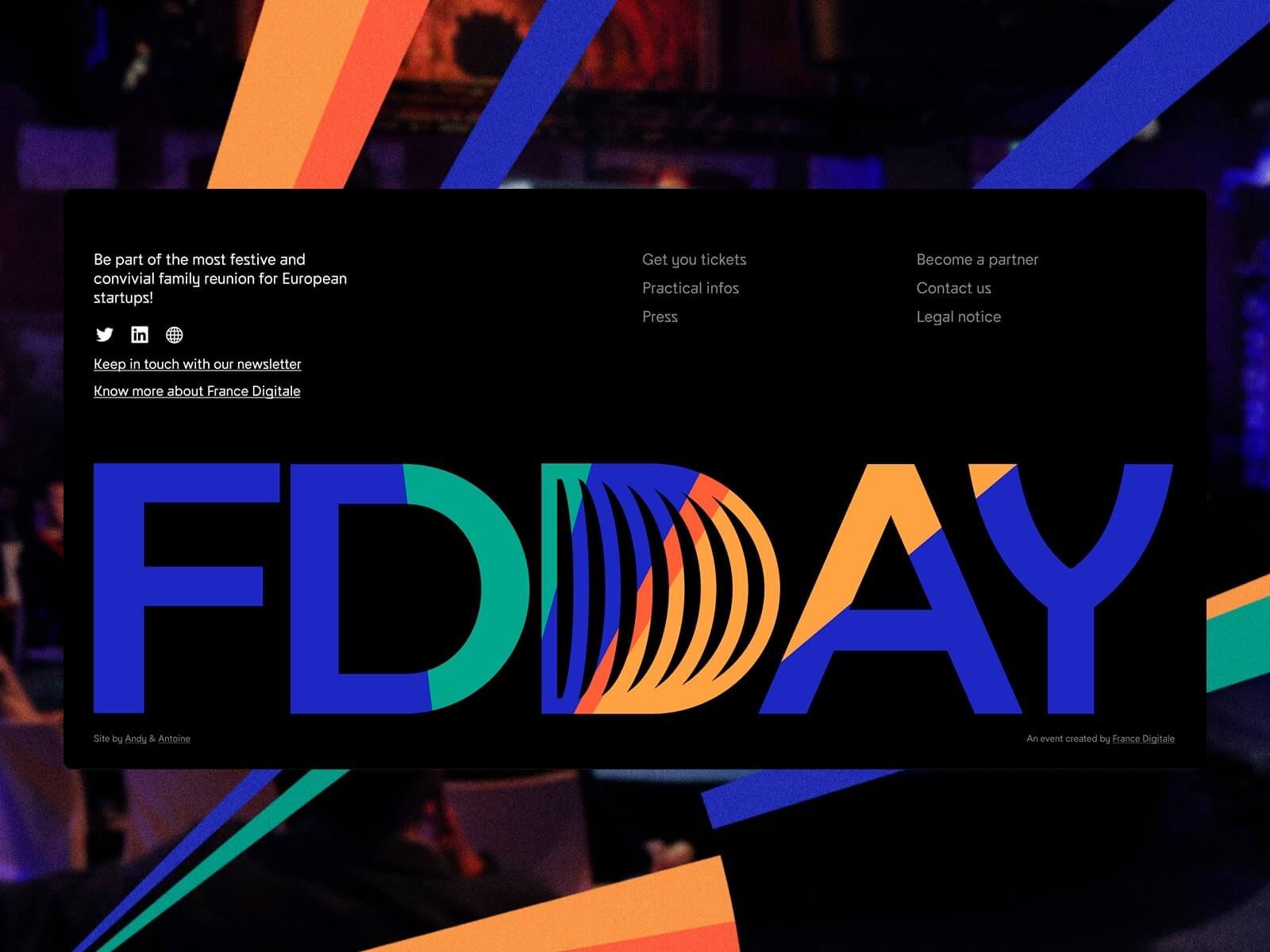 11 Website Design Trends for 2024 (Large oversized text example two) - ColorWhistle