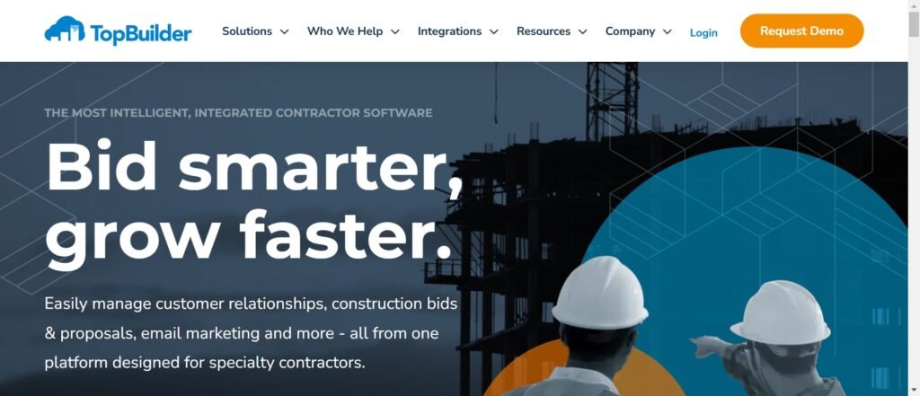 20+ Construction CRM Software (TopBuilder) - ColorWhistle