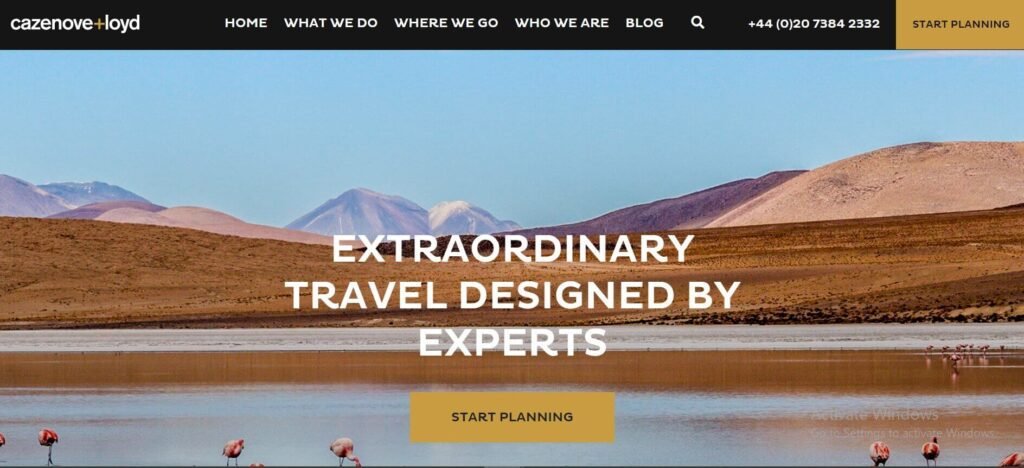 Tech Stack Of Popular Travel Websites (Cazenove+loyd) - ColorWhistle