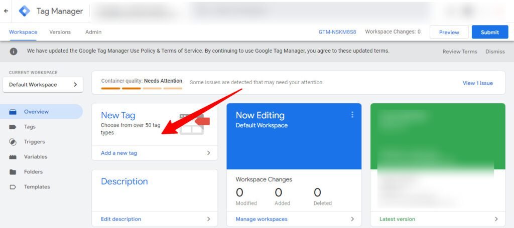 Step 2: Configuring Tags, Triggers, and Variables

