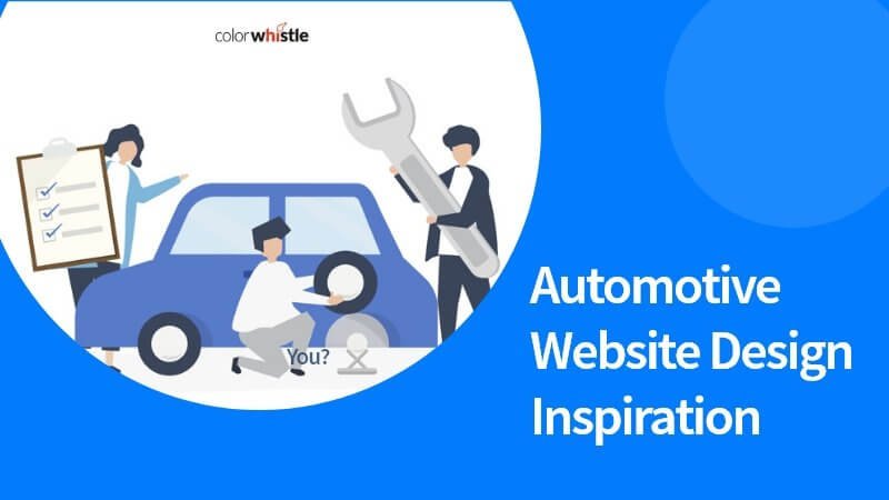 Automotive Website Design Inspiration - ColorWhistle
