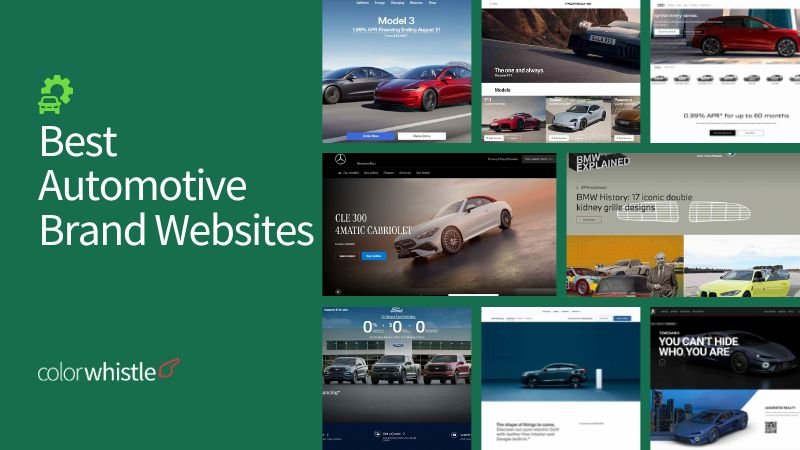Best Automotive Brand Websites 2025