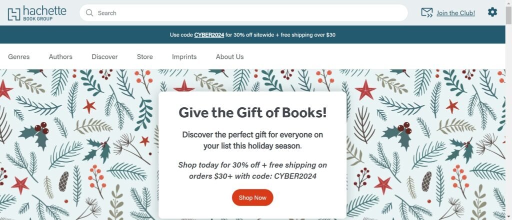 Best Educational Publisher Websites With Exceptional Design (Hachette) - ColorWhistle