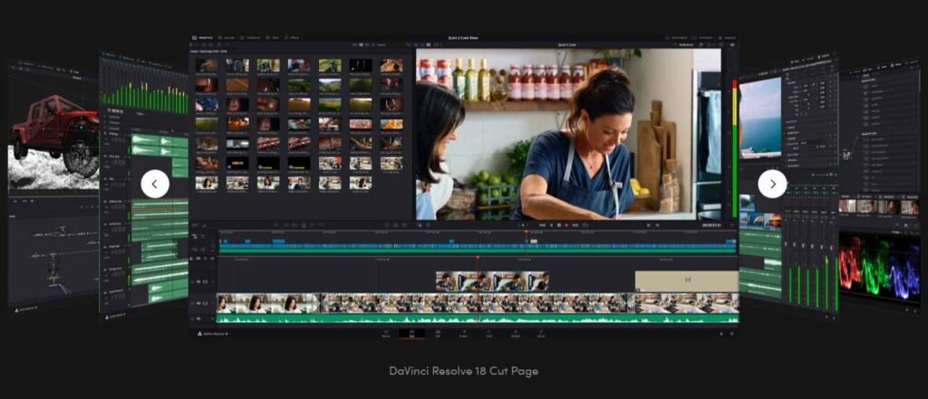 Best video marketing software (editing softwares) - Da Vinci Resolve18 - ColorWhistle