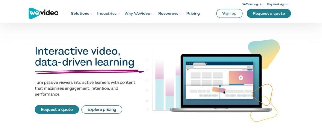 Best video marketing software (editing softwares) - WeVideo - ColorWhistle