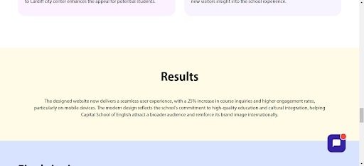 Case Studies - How Webflow's No-Code Platform is Reshaping Educational Websites (Capital School results) - ColorWhistle