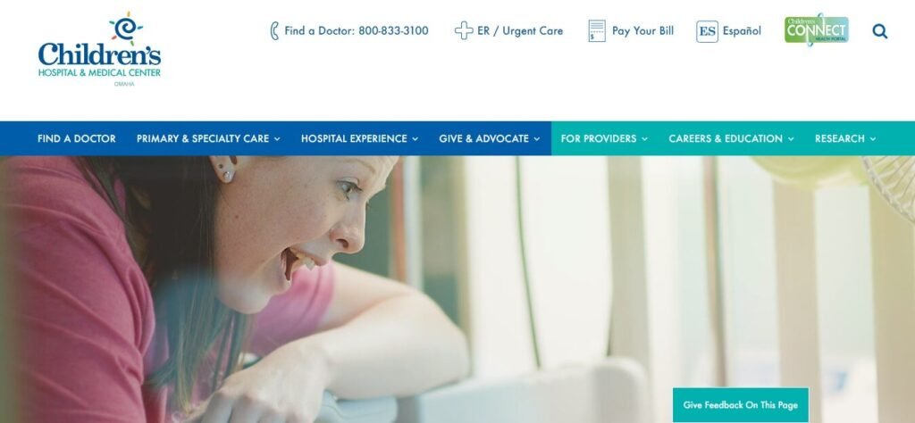 The Best Healthcare Website Designs & Medical Website Design Ideas (Childrens) - ColorWhistle