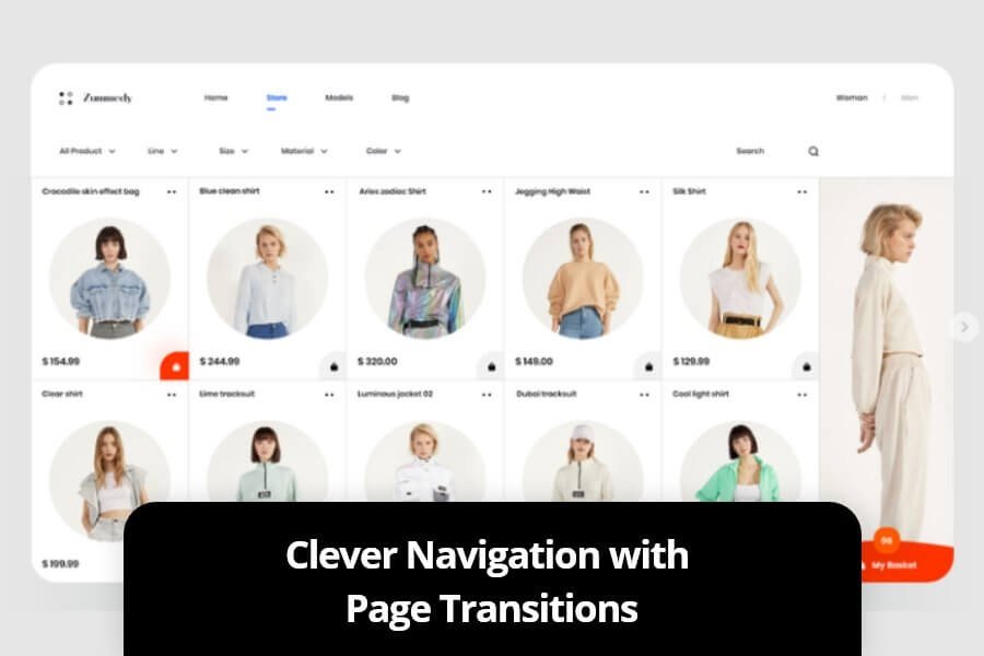 E-Commerce Website Design Trends to Look Out (Clever Navigation) - ColorWhistle