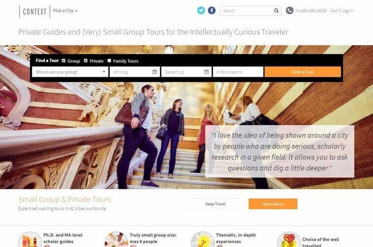 Travel website design and Tourism Website Design Ideas (Context) - ColorWhistle