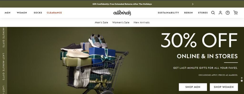 Crafting a Gen Z-Friendly Shopify Website Strategies, Features (Example - All Birds) - ColorWhistle