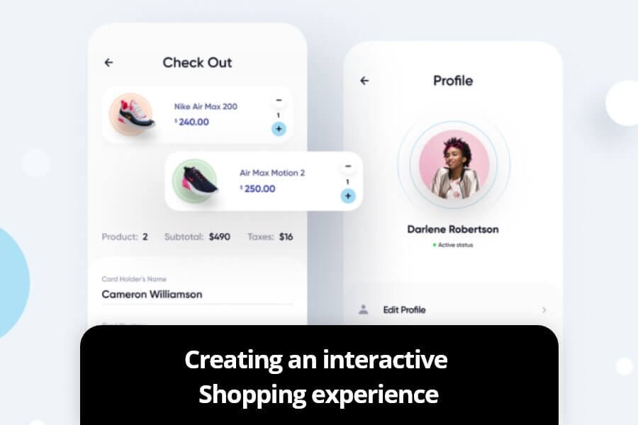 E-Commerce Website Design Trends to Look Out (Creating an interactive shopping) - ColorWhistle