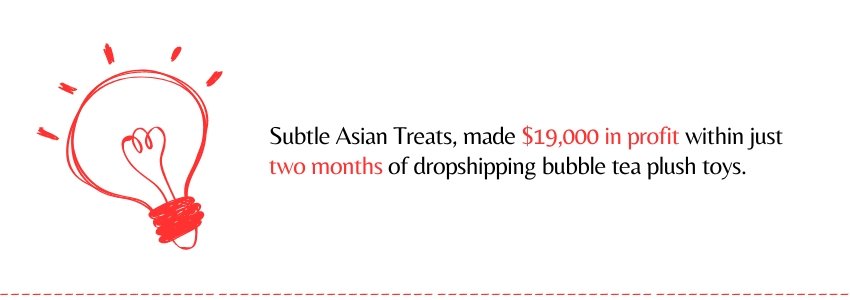 Shopify dropshipping success story (Subtle Asian treats) - ColorWhistle