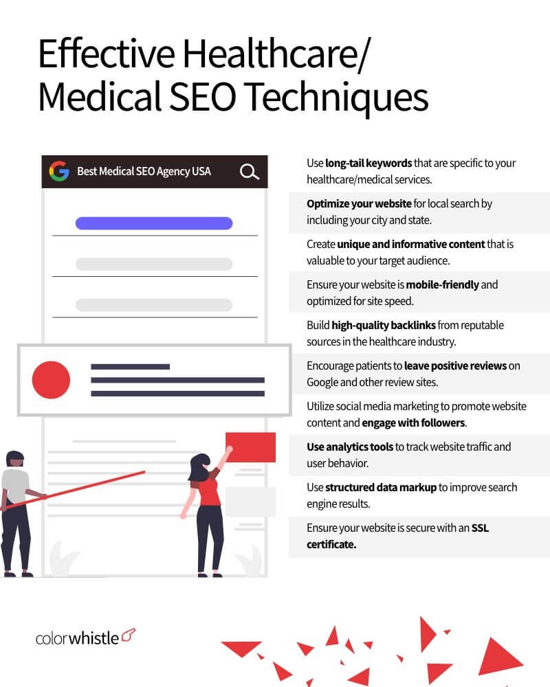Effective Healthcare / Medical SEO Techniques - ColorWhistle