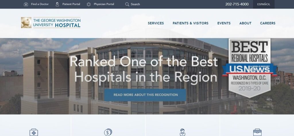 The Best Healthcare Website Designs & Medical Website Design Ideas (GW) - ColorWhistle