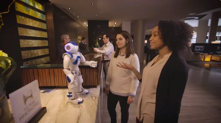 How AI is Revolutionizing the Travel Industry & Travel Website Development (Hilton) - ColorWhistle