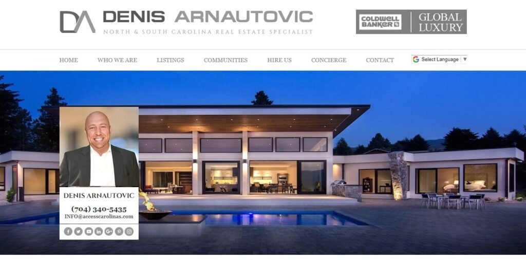 Real Estate Website Design Ideas and Examples (DA) - ColorWhistle