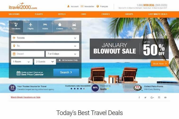 Travel Website Design and Tourism Booking Website Design Ideas (Itravel2000) - ColorWhistle