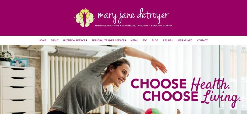 Healthcare & Medical Website Design Ideas (Mary Jane) - ColorWhistle