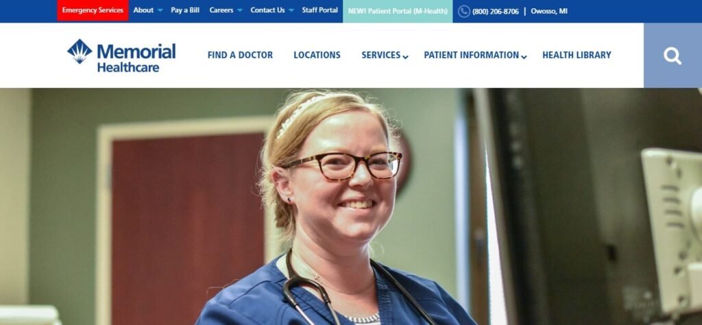The Best Healthcare Website Designs & Medical Website Design Ideas (Memorial) - ColorWhistle