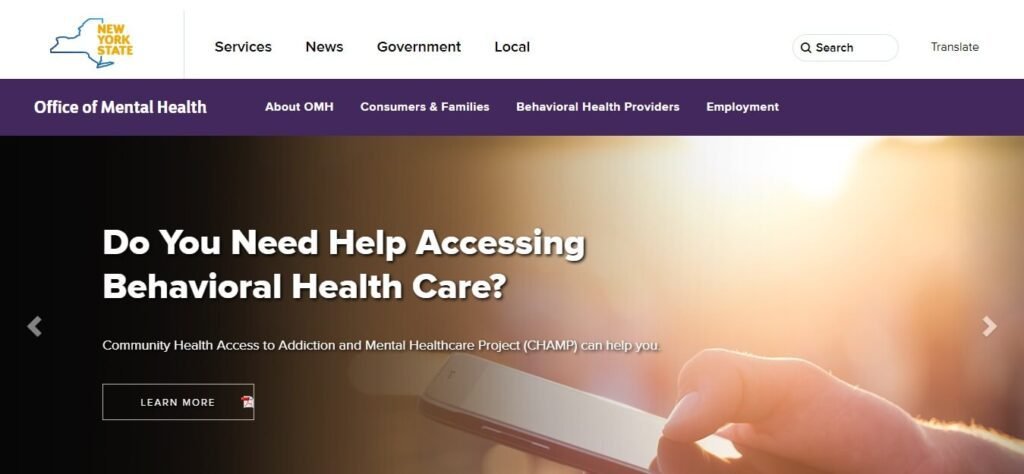 The Best Healthcare Website Designs & Medical Website Design Ideas (Office of Mental Health) - ColorWhistle
