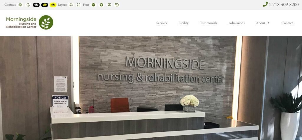 The Best Healthcare Website Designs & Medical Website Design Ideas (Morningside) - ColorWhistle