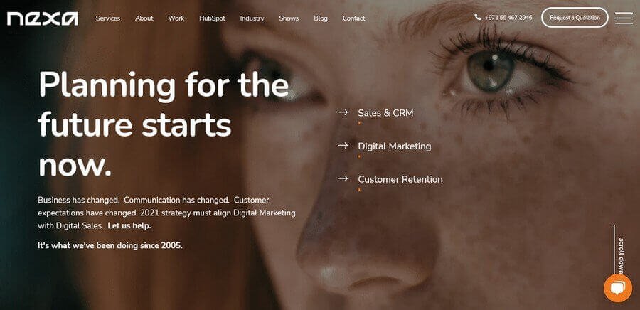 Web Design, Website Development Companies in Dubai (Nexa) - ColorWhistle