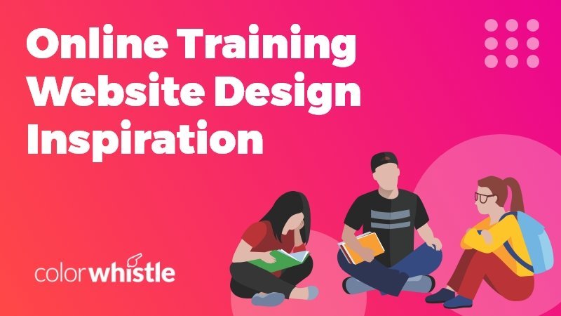 Online Training Website Design Ideas and Inspirations