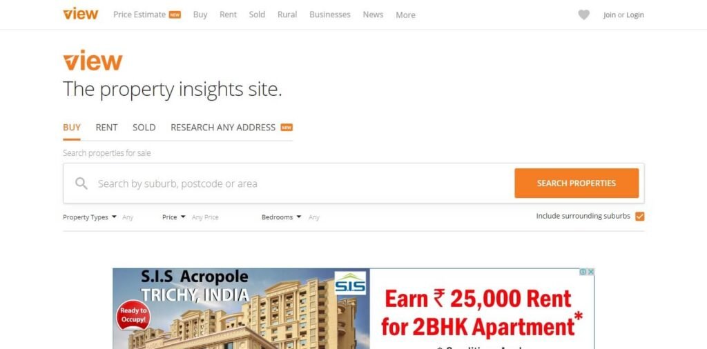 Real Estate Website Design Ideas and Examples (View) - ColorWhistle