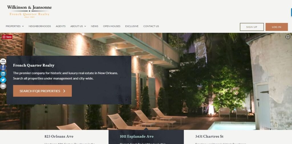 Real Estate Website Design Ideas and Examples (WJ) - ColorWhistle