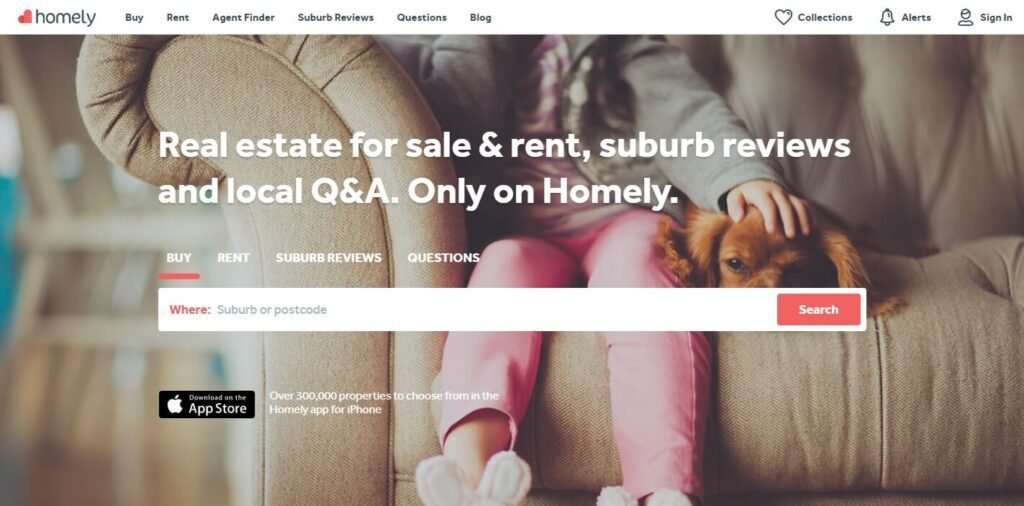 Real Estate Website Design Ideas and Examples (Homely) - ColorWhistle