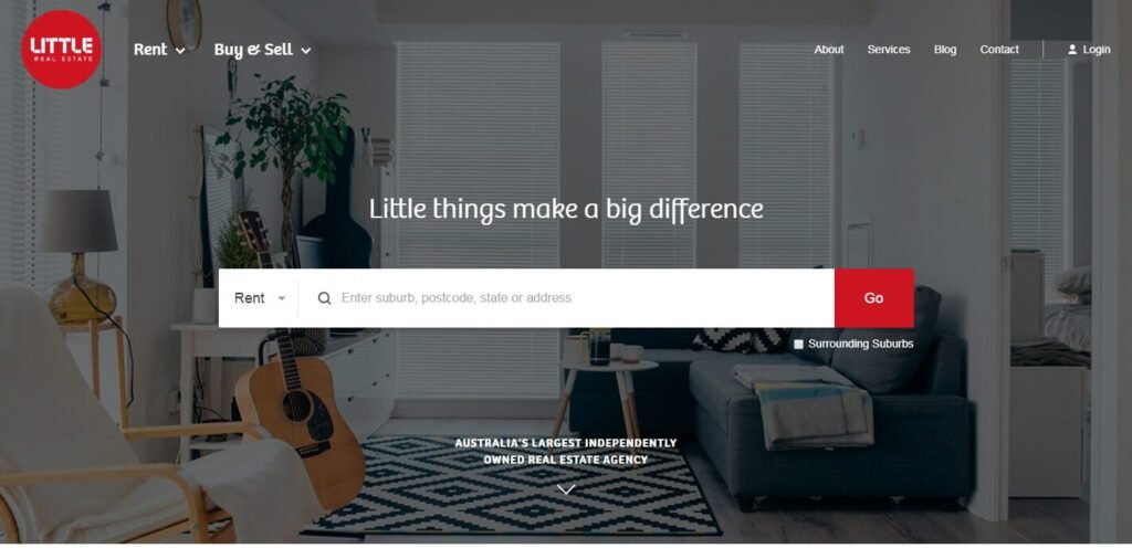 Real Estate Website Design Ideas and Examples (Little) - ColorWhistle