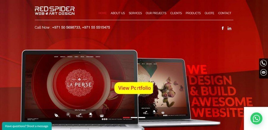 Web Design, Website Development Companies in Dubai (RS) - ColorWhistle