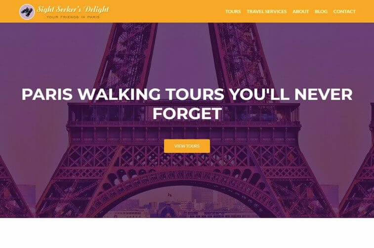 Travel website design and Tourism Planning Web Design Inspirations - ColorWhistle