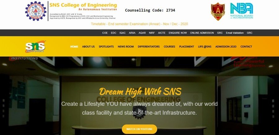 Educational Institutions in Coimbatore  Digital Marketing Audit (SNS) - ColorWhistle