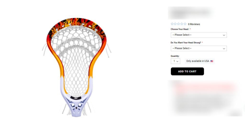 Sports 3D configurator for eCommerce websites (Lacrosse configurator) - ColorWhistle