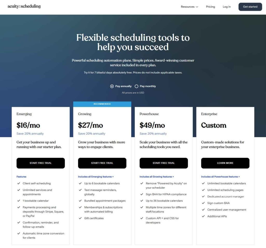 Streamlining Appointment and Scheduling Systems with Webflow - (Acuity Scheduling Pricing) - ColorWhistle