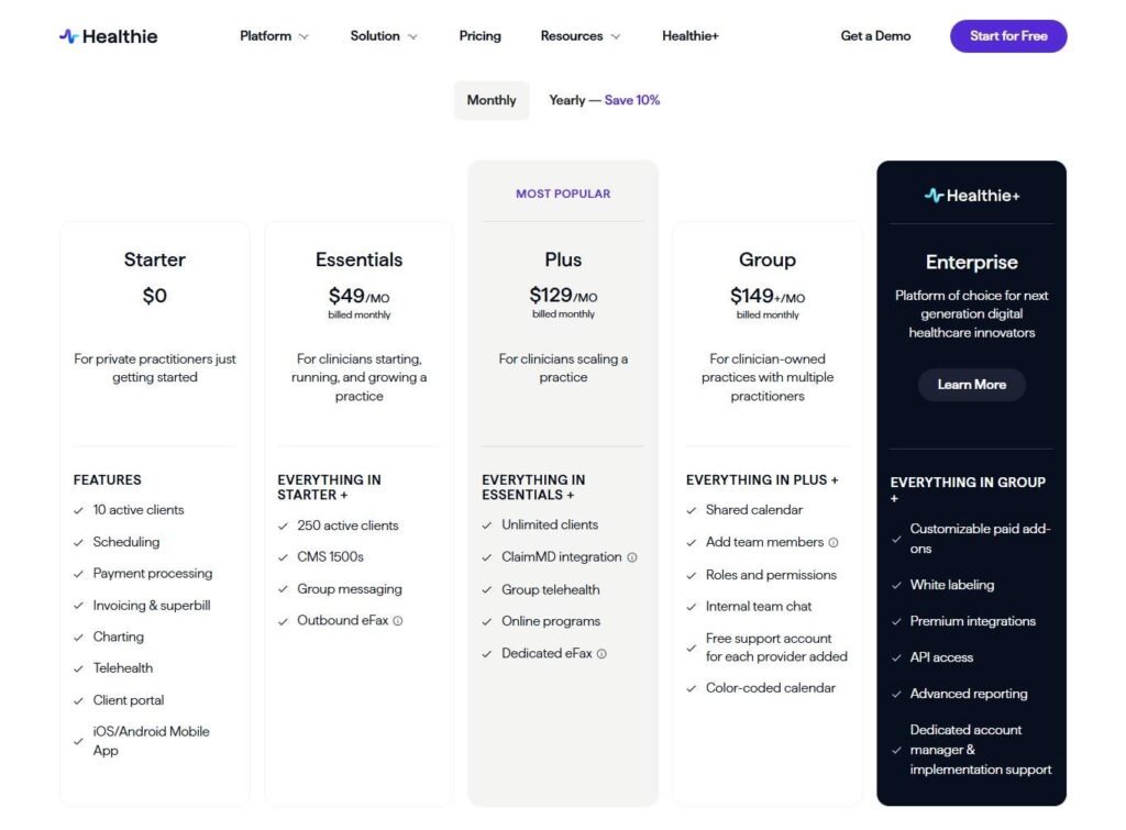 Streamlining Appointment and Scheduling Systems with Webflow - (Healthie Pricing) - ColorWhistle