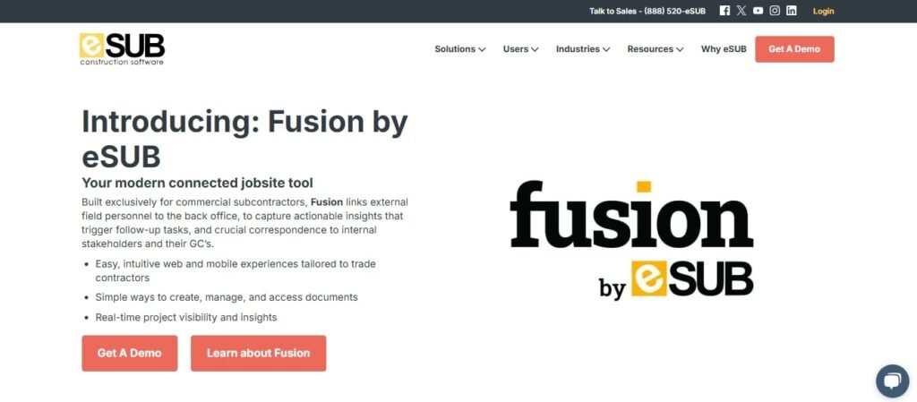 Subcontractor Management Platforms That Are Changing the Construction Game in 2025 (eSub) - ColorWhistle
