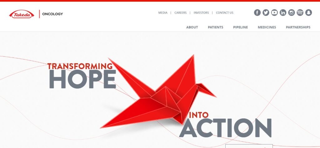 The Best Healthcare Website Designs & Medical Website Design Ideas (Takeda) - ColorWhistle