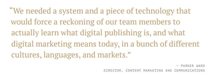 The Role of Content Management in Enterprise Website Maintenance (capegmini result) - ColorWhistle