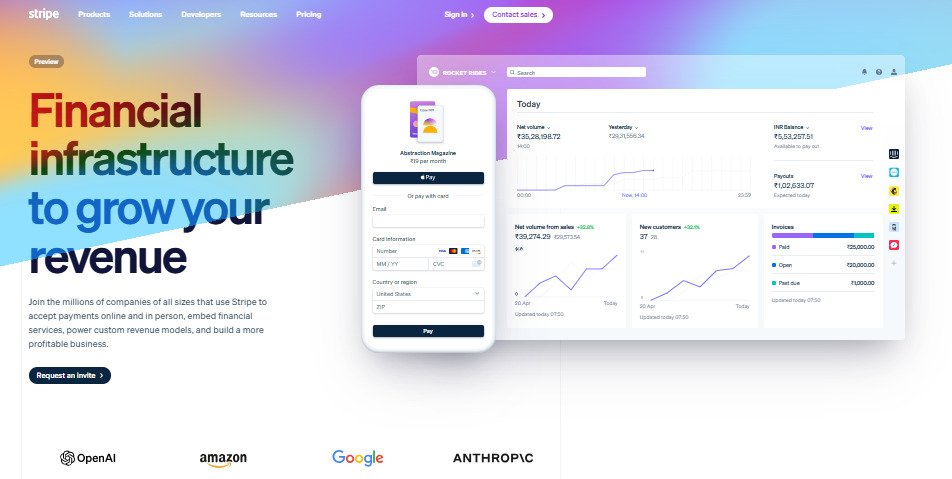 The Top Travel Industry APIs for Developers to Integrate in 2025 (Stripe API) - ColorWhistle