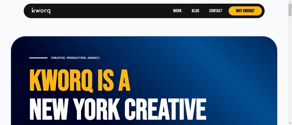 Top Growing Digital Agencies in New York, USA (Kworq) - ColorWhistle