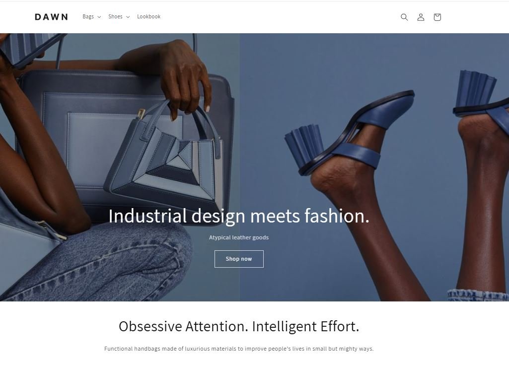 Top Shopify Themes for Fashion Brands (Dawn Theme) - ColorWhistle