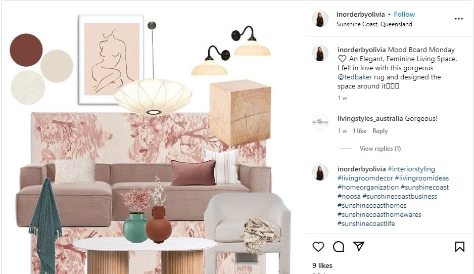 Top Social Media Strategies for Interior Designers (Inorderbyolivia) - ColorWhistle