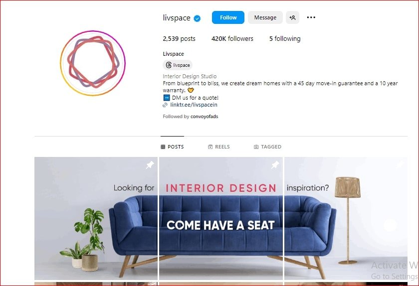 Top Social Media Strategies for Interior Designers (Livspace) - ColorWhistle