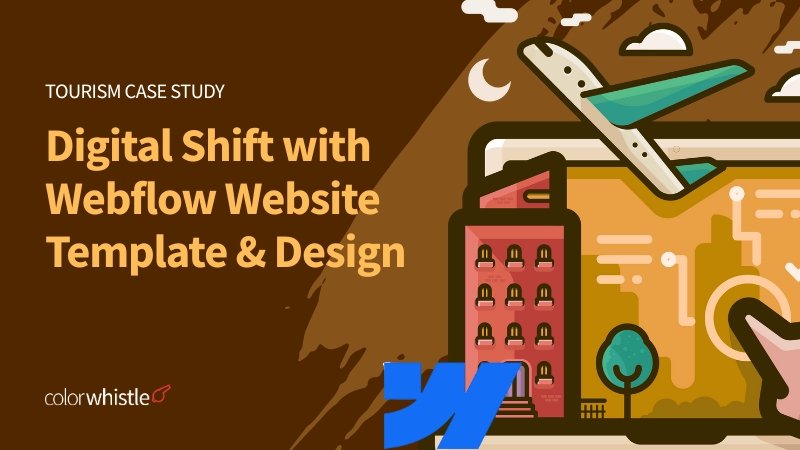 Tourism Case Study – Digital Shift with Webflow Website Template & Design 