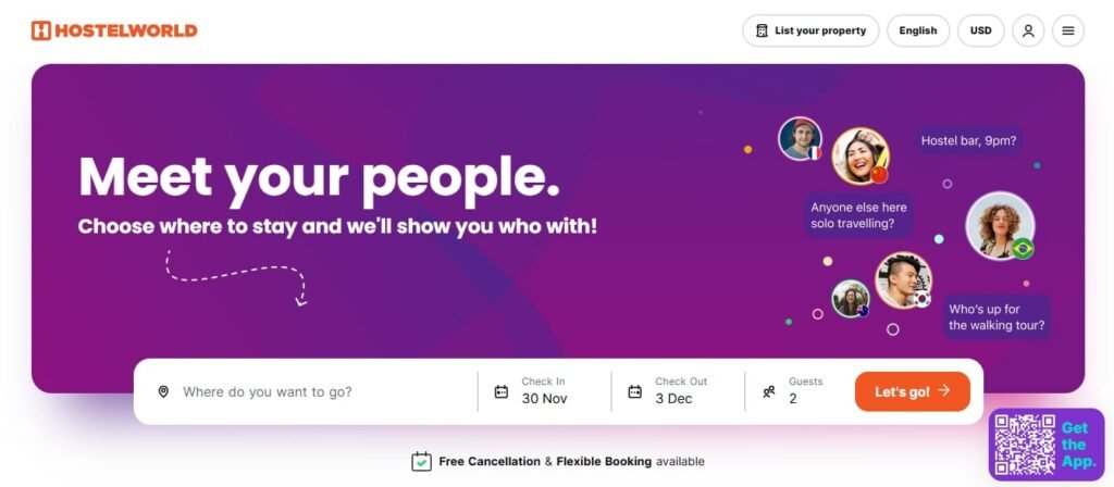 Transforming Travel Sectors with Custom Website Development Solutions (HostelWorld) - ColorWhistle