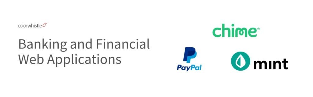 Types of Web Applications (Banking and Financial Web Apps) - ColorWhistle
