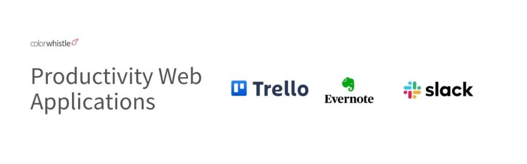 Types of Web Applications ( Productivity Applications) - ColorWhistle